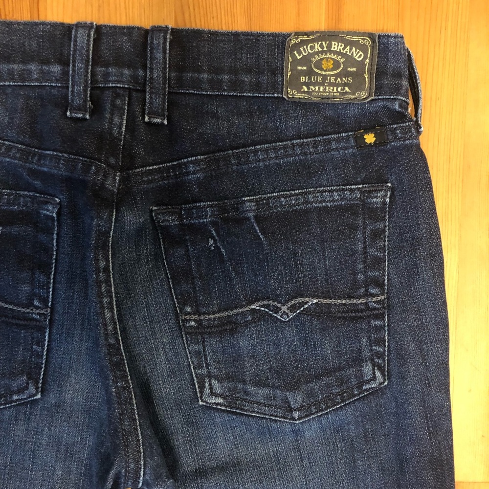 Lucky Brand Stark Sweet N Straight Jeans Size 2 26 Style 7W10811 - Picture 5 of 11